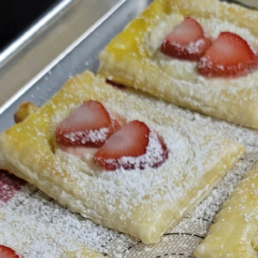 Strawberry Cream Cheese Danish